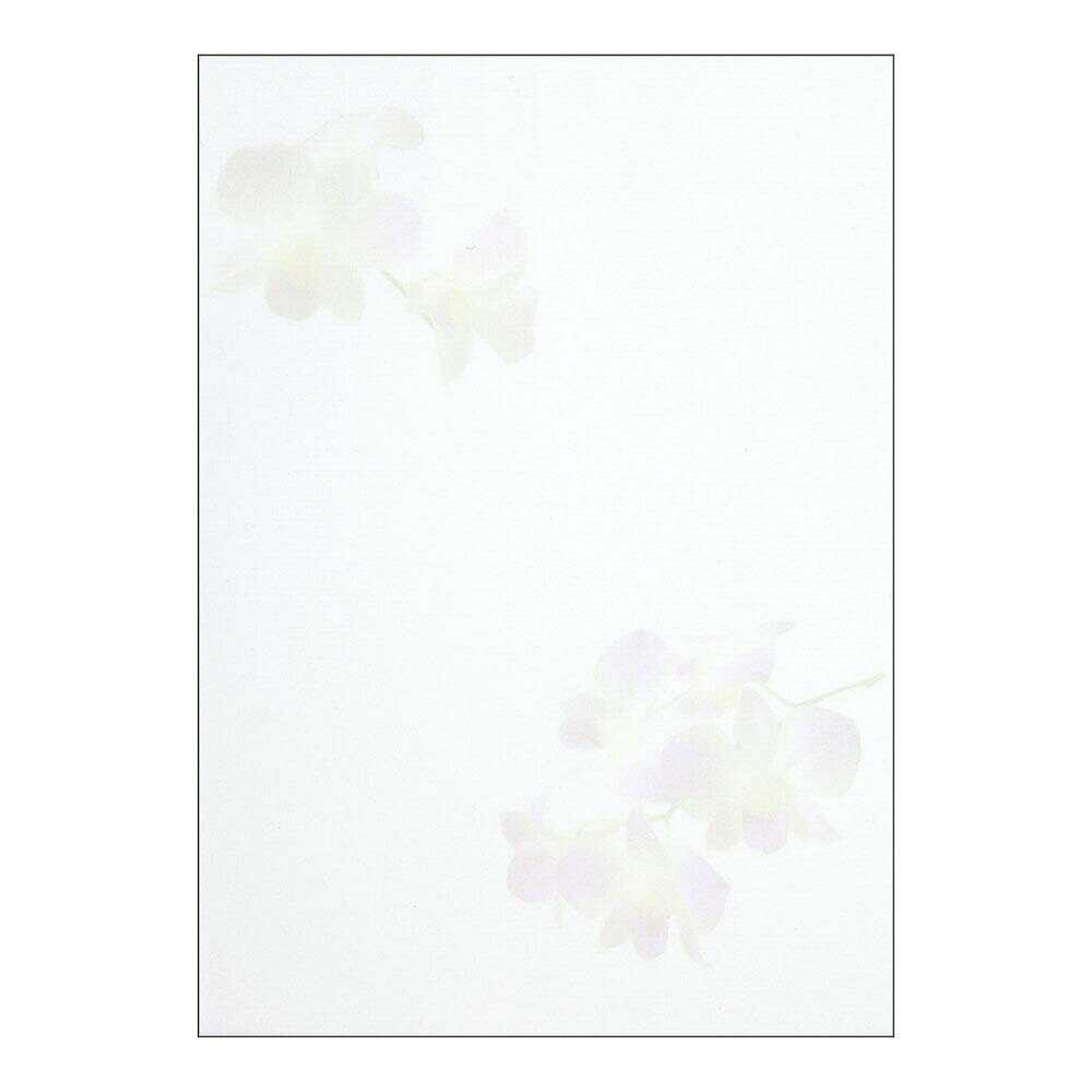 アピカ 花妙(はなたえ) 便箋 セミB5 1冊40枚