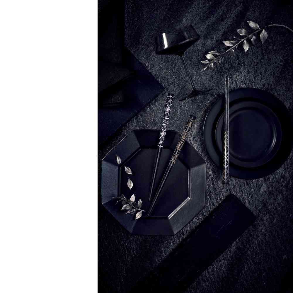 イシダ 箸 ジオメトリック ポリゴン 23cm 1膳