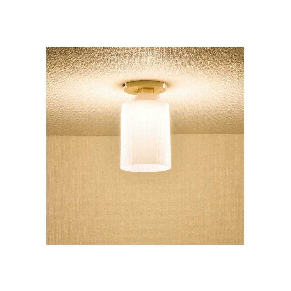 オーム電機 LEDミニシーリングライト 電球色 ホワイト