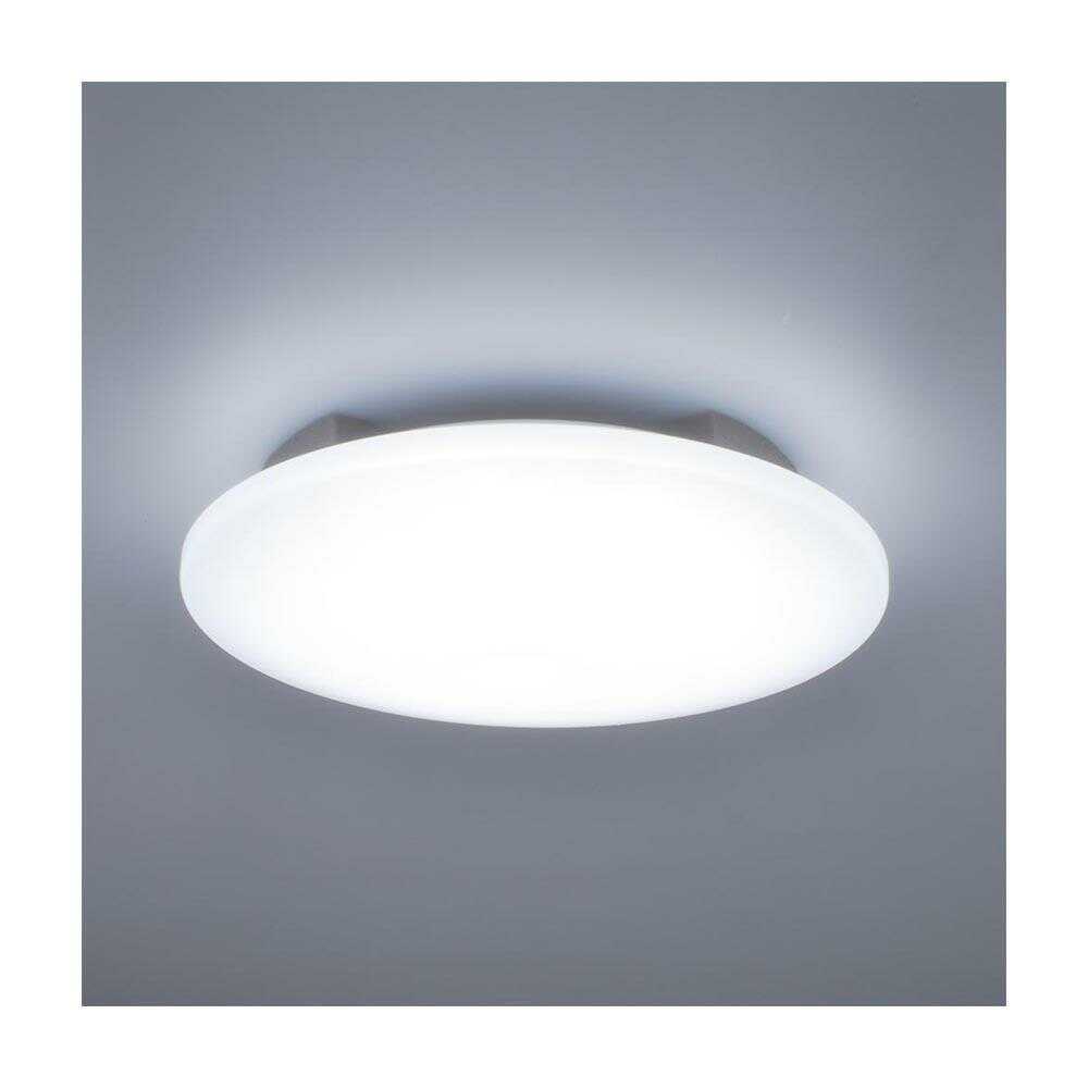 オーム電機 LEDシーリングライト 調光6畳用リモコン付昼光色 ホワイト