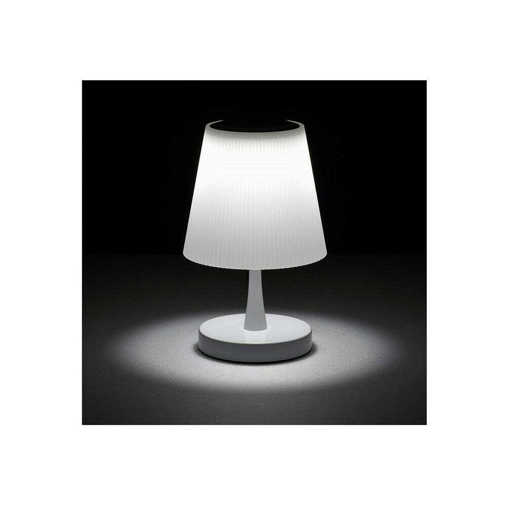 オーム電機 LEDタッチライト 調光式 昼白色 ホワイト