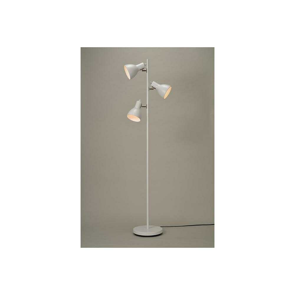 オーム電機 フロアスタンド E26口金 ホワイト ホワイト