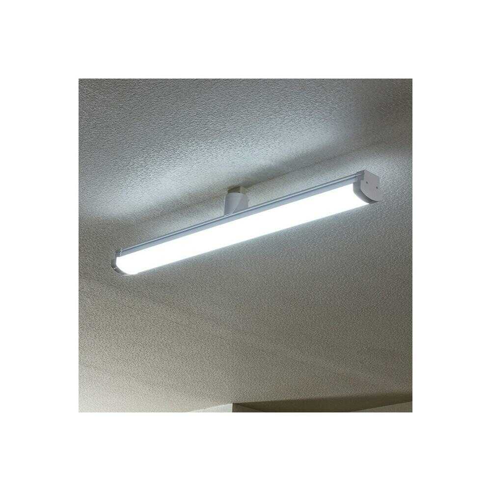 オーム電機 縦型LEDシーリングライト 6~8畳用 ホワイト