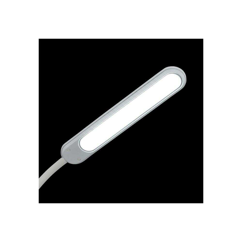 オーム電機 LEDデスクライト ワイヤレス充電機能付 ホワイト ホワイト