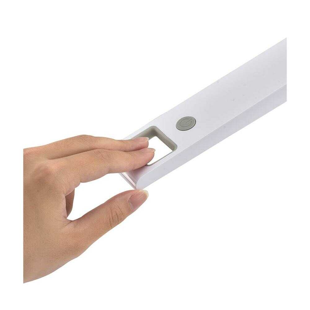 オーム電機 LEDアームライト クランプタイプ ホワイト ホワイト