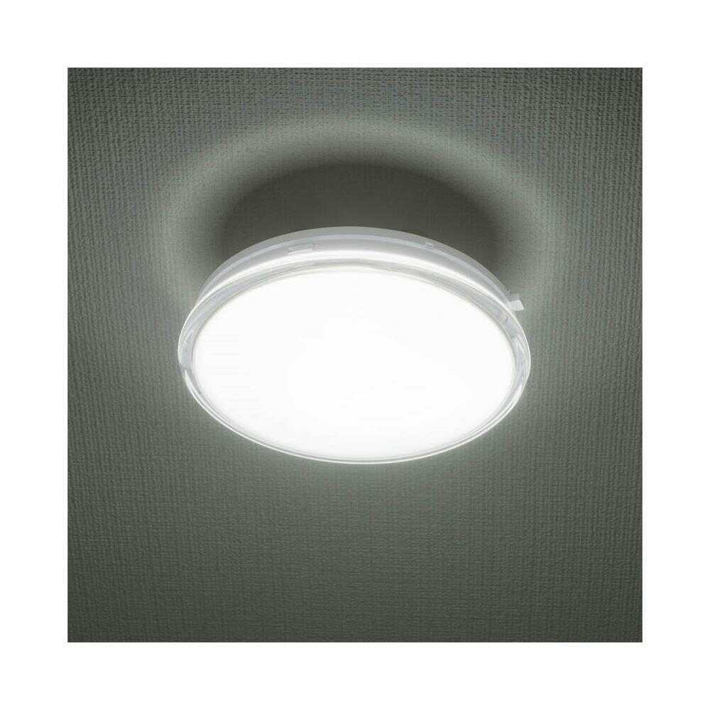 オーム電機 LED薄形ミニシーリングライト 40形 昼光色 ホワイト