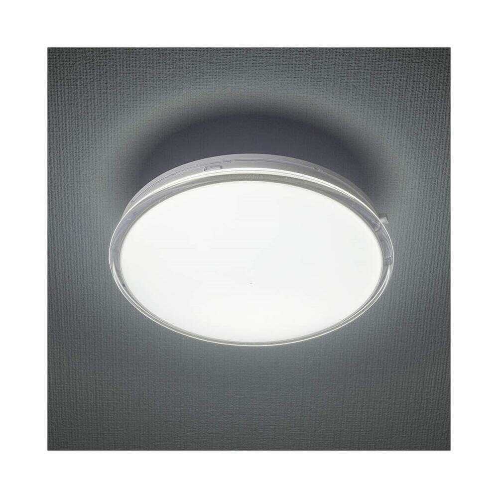 オーム電機 LED薄形ミニシーリングライト 100形 昼光色 ホワイト