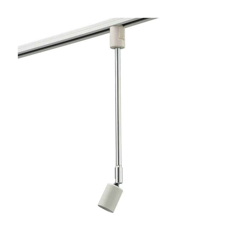 オーム電機 レールライト ライティングダクト用 E11口金 L ホワイト