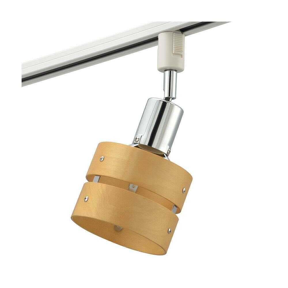 オーム電機 レールライト ライティングダクト用 E26口金 ナチュラル