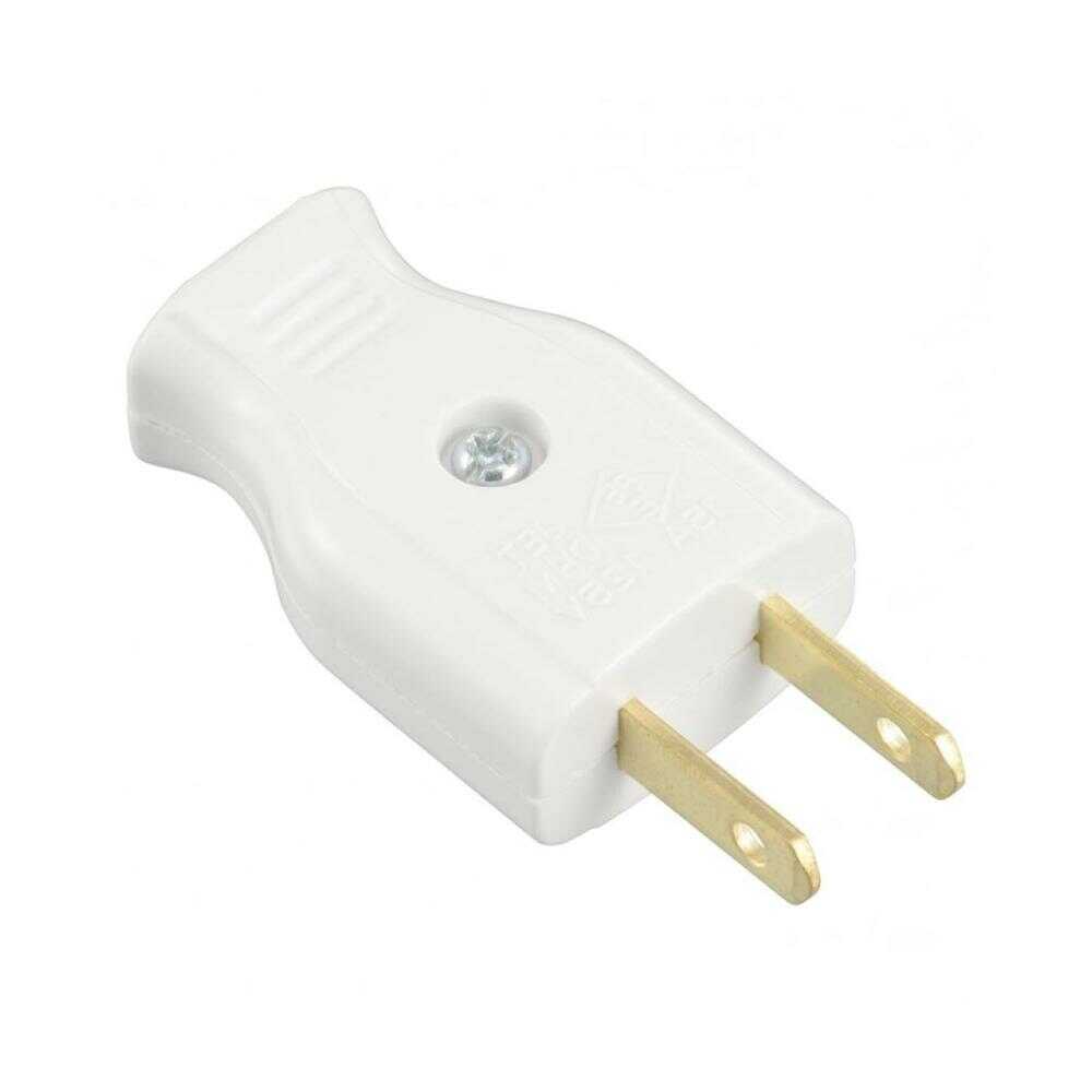 オーム電機 差込みプラグ ホワイト