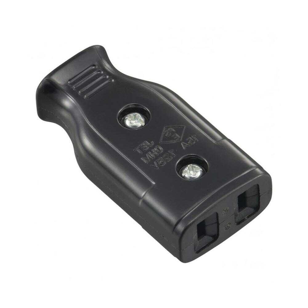 オーム電機 差込みボディ ブラック