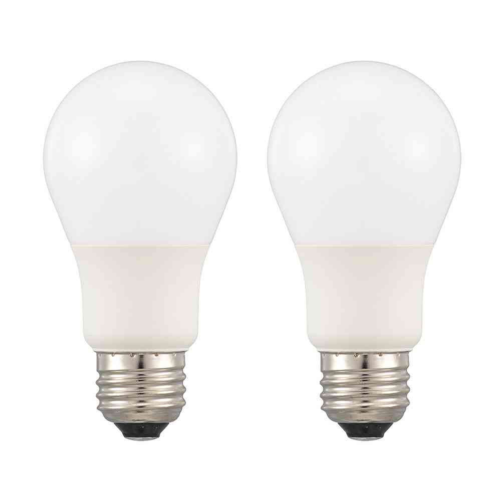 オーム電機 LED電球 40形相当電球色 2個入