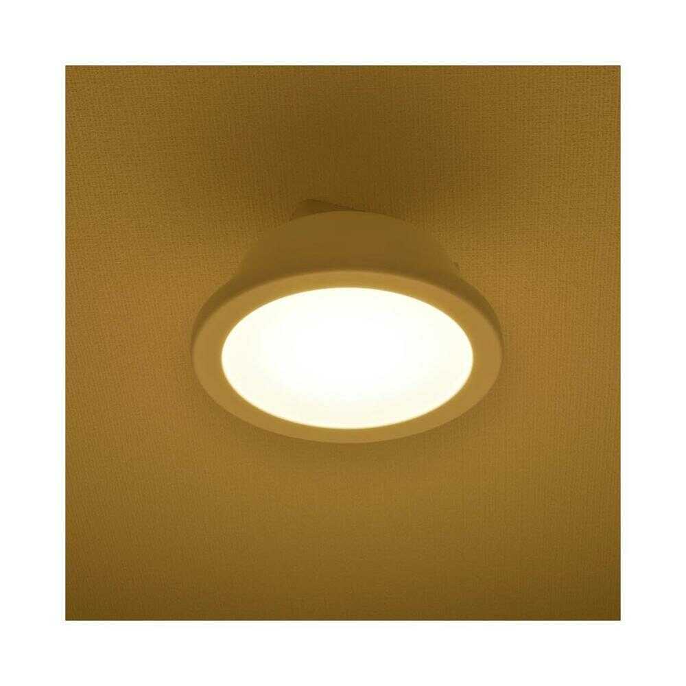 オーム電機 LEDミニシーリングライト 100形 電球色 ホワイト