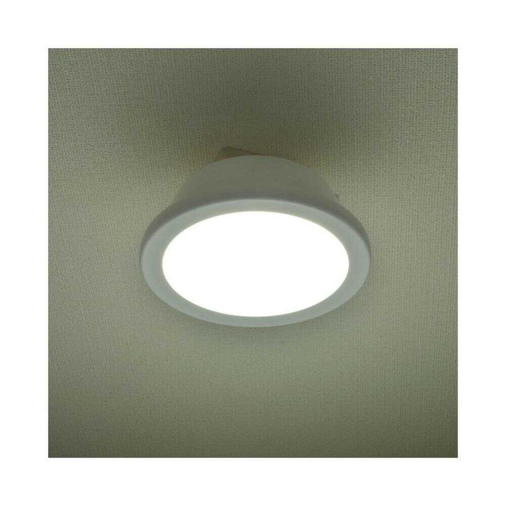 オーム電機 LEDミニシーリングライト 100形 昼光色 ホワイト