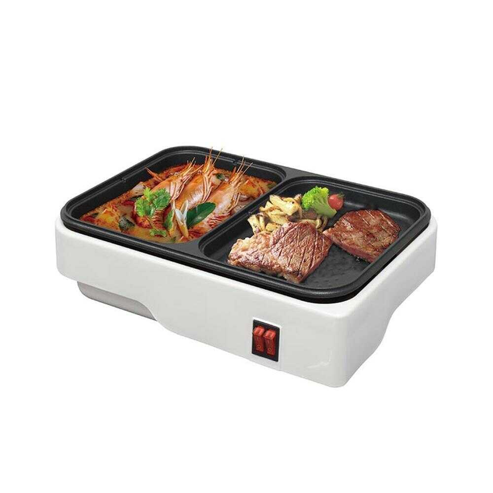 オーム電機 2WAYプレート ホワイト