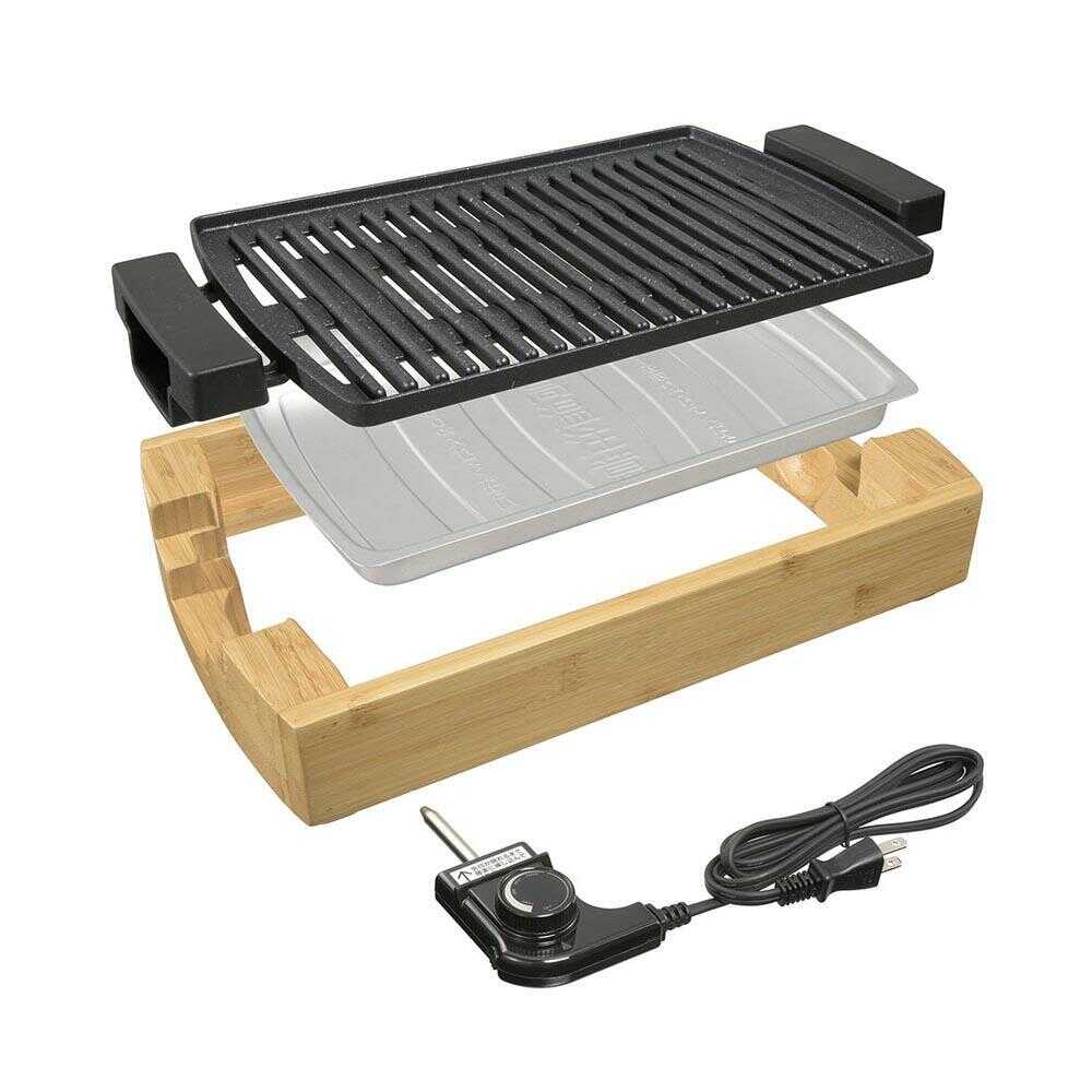 オーム電機 PULMORE ミニグリルプレート ナチュラル