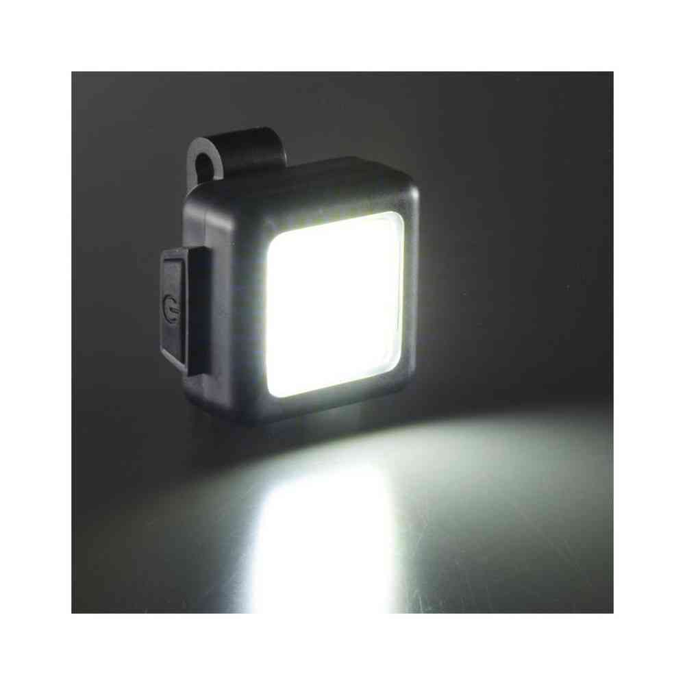 オーム電機 COBストラップライト 300ルーメン ブラック