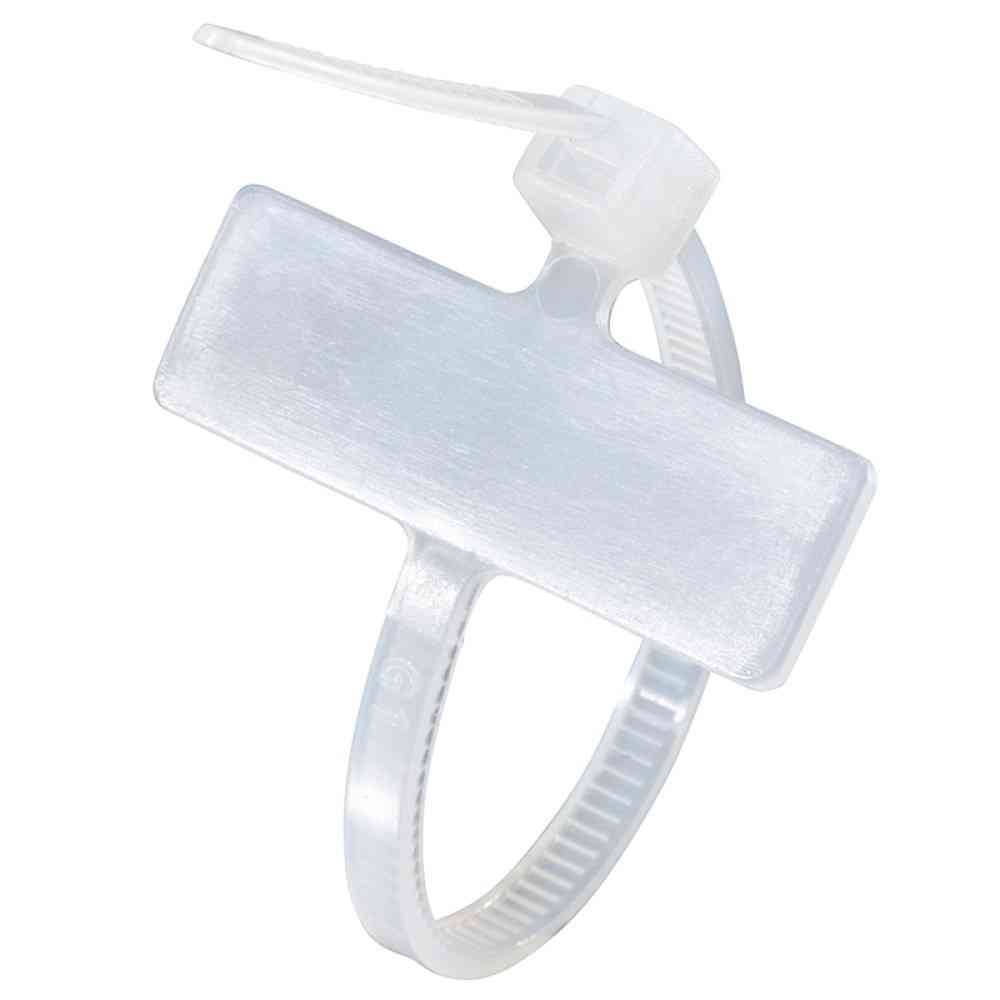 オーム電機 マーカータイ 屋内用 100mm MT-N100-W100P ホワイト