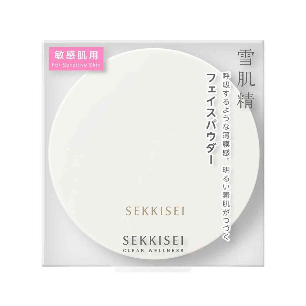 コーセー 雪肌精 クリアウェルネス エアリー スキン ヴェール フェイスパウダー 10g