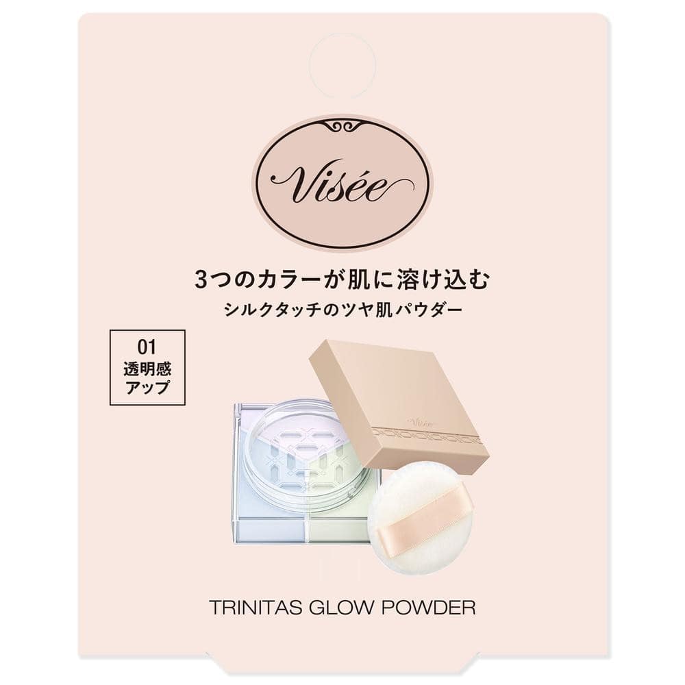 コーセー ヴィセ トリニタスグロウパウダー 01 クリアヴェール 5.5g 01 クリアヴェール