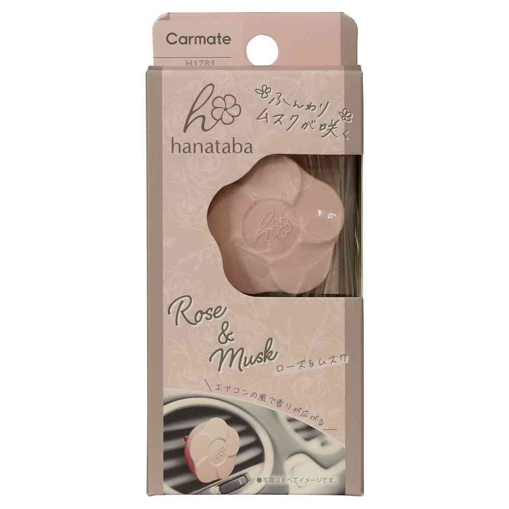 カーメイト ハナタバ クリップ ローズ&ムスク H1781