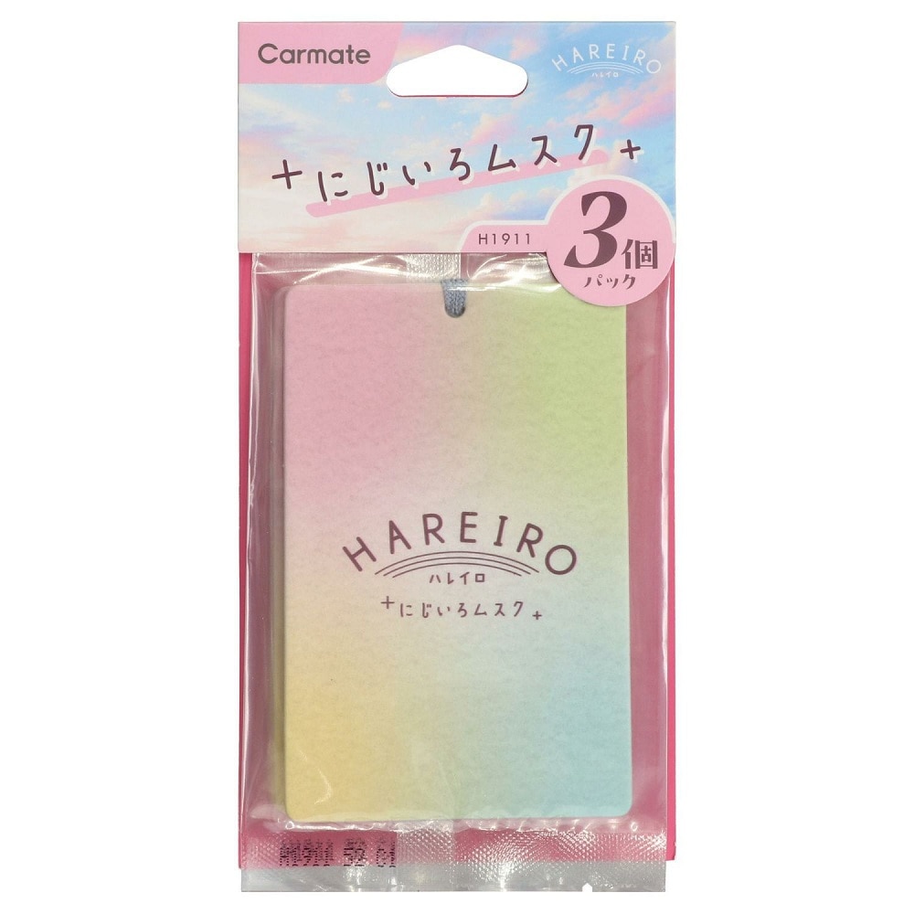 カーメイト ハレイロ ハンギング にじいろムスク H1911 内容量 :約30g ※1枚あたり約10g