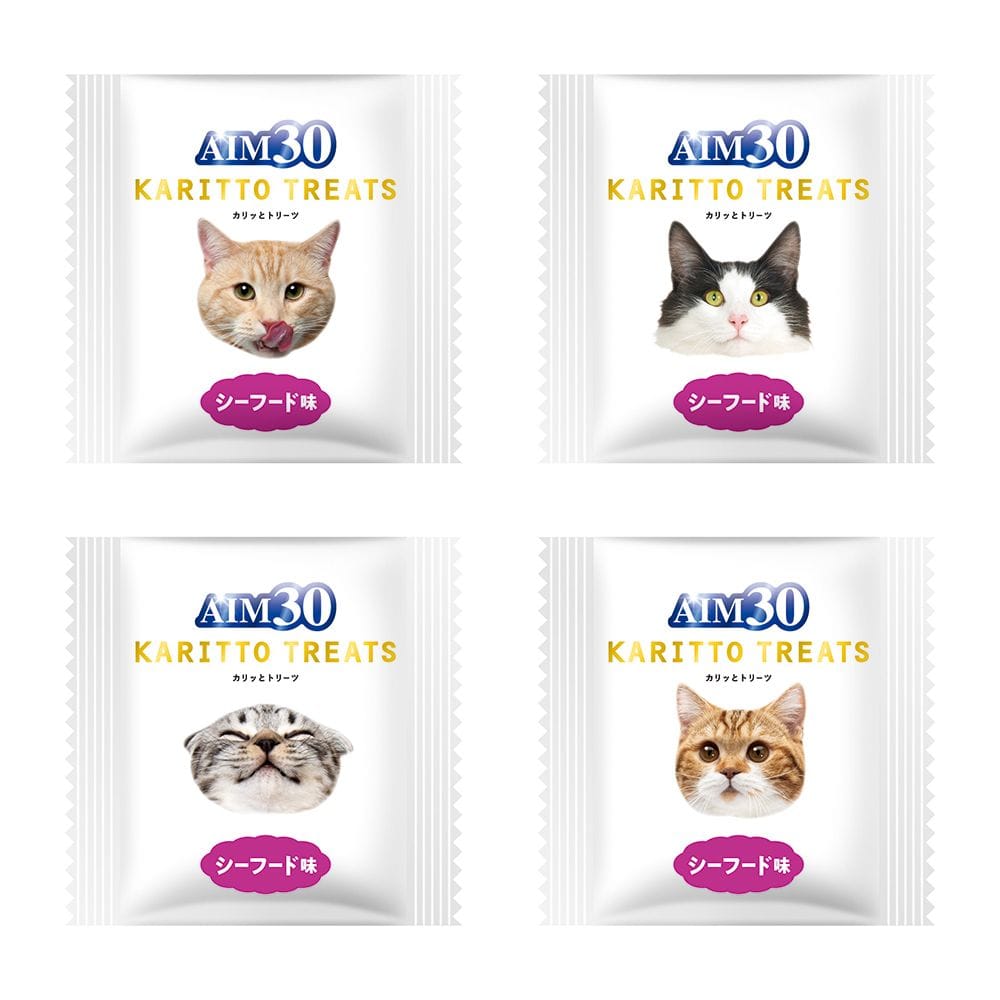 マルカン サンライズ AIM30 カリッとトリーツ シーフード味 5g×5袋