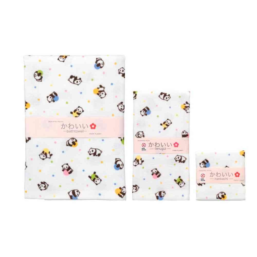 日繊商工 ジャパニーズスタイル ころころぱんだ バスタオル 1枚