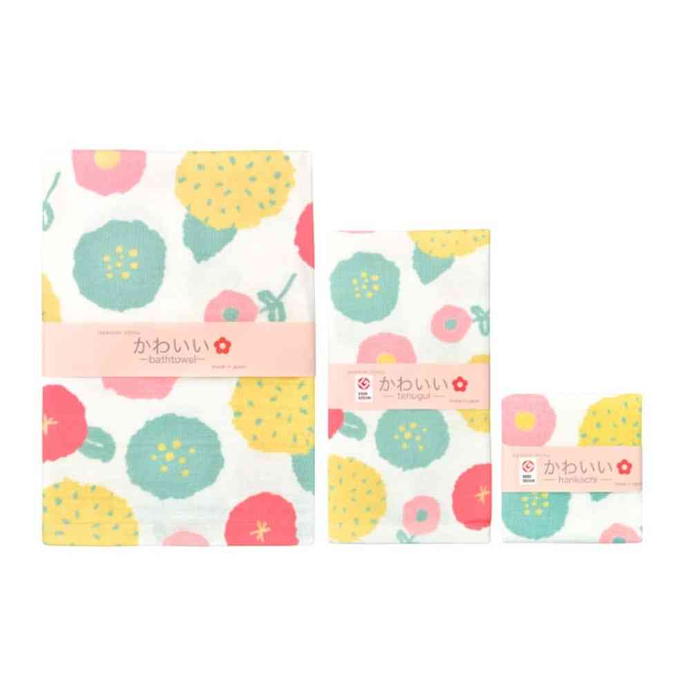 日繊商工 ジャパニーズスタイル フラワーダンス てぬぐい 1枚