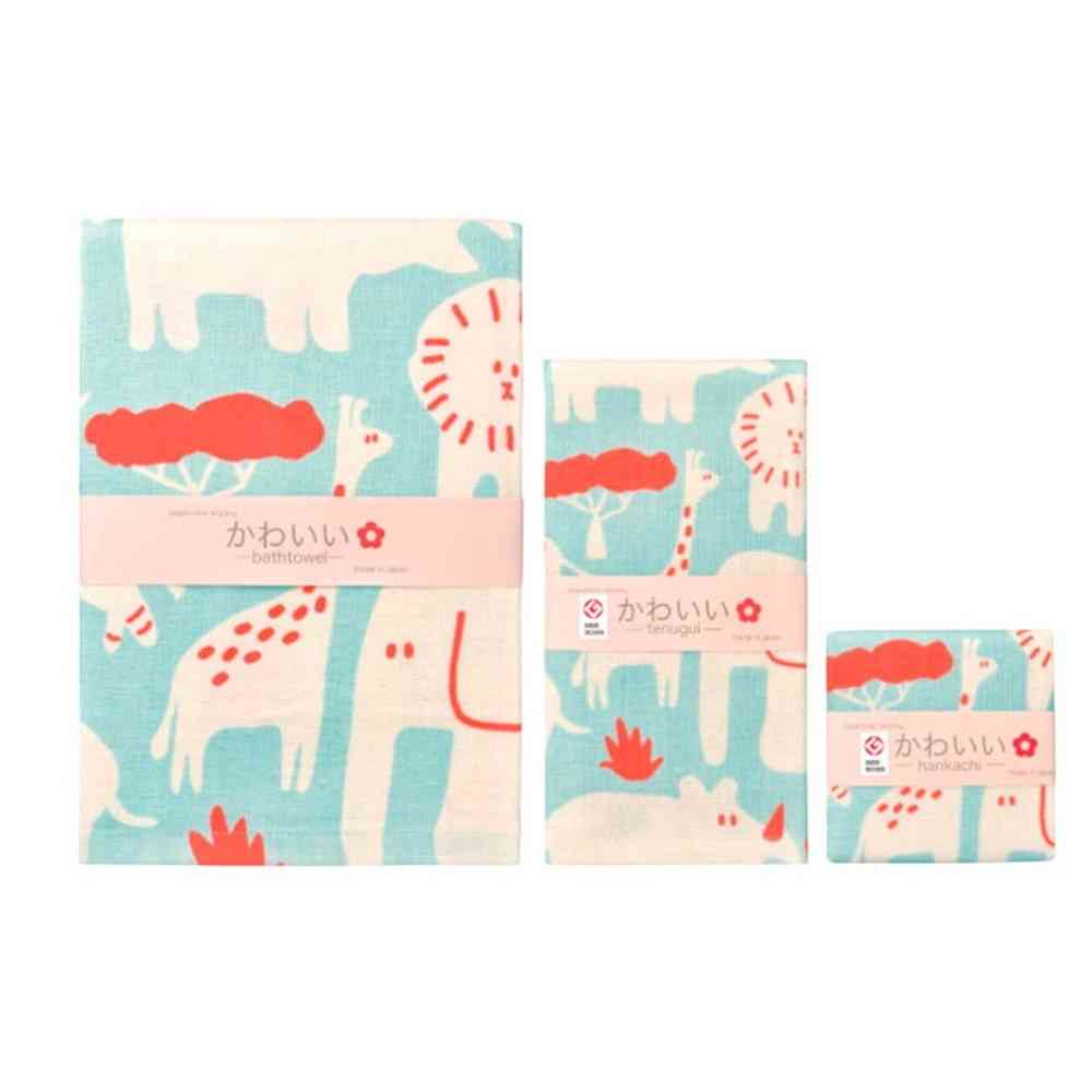 日繊商工 ジャパニーズスタイル ゆるサファリ てぬぐい 1枚