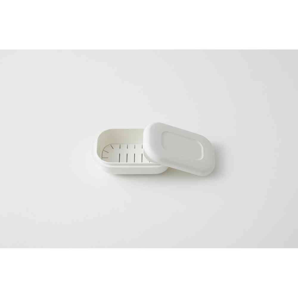 マーナ 極 冷凍ごはん容器 小 ホワイト