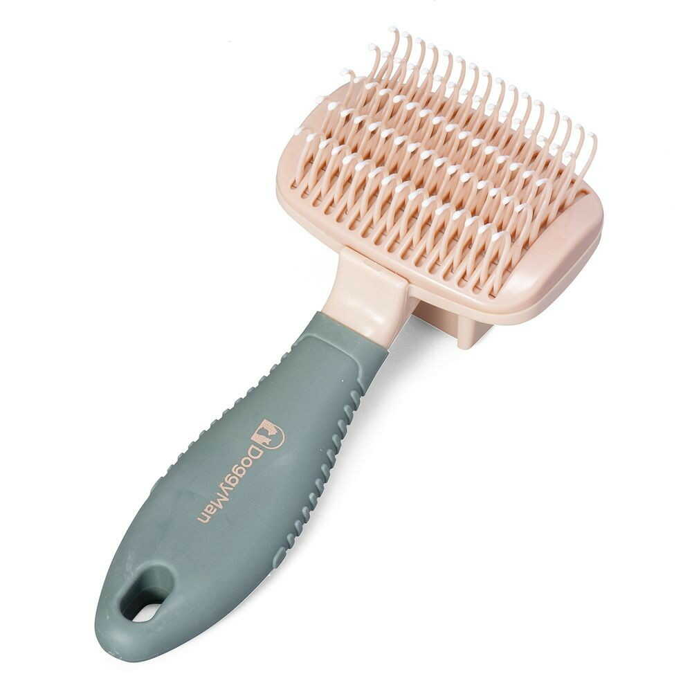 BS 掃除機能付きS字ピンスリッカーブラシ