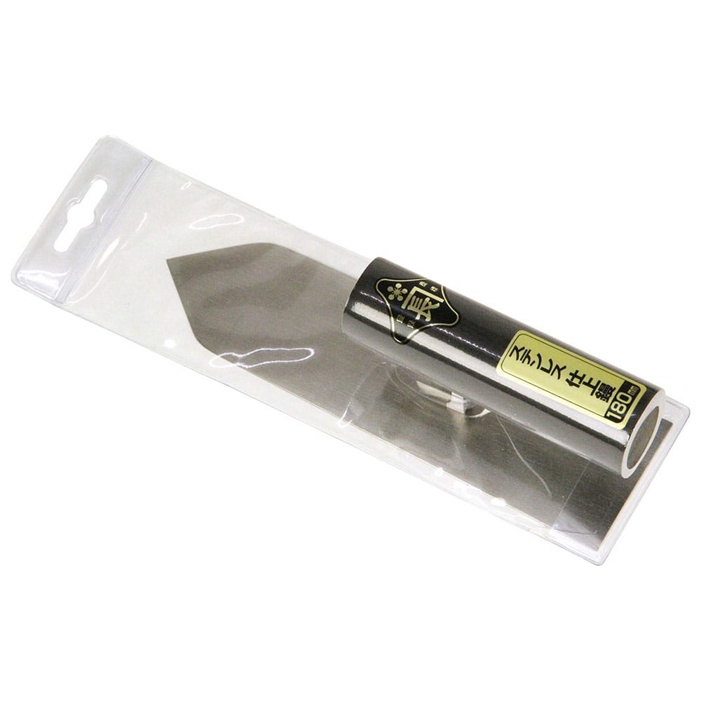 ステンレス製仕上鏝 180MM 【直送品】 返品・キャンセル・他商品と同時購入は不可