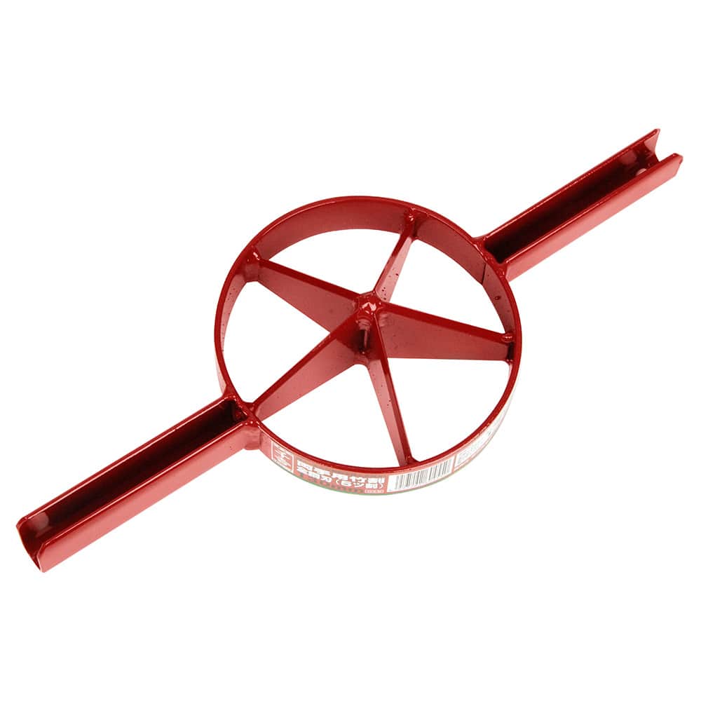 両手用竹割 全鋼刃 5割 130mm メーカー直送 ▼返品・キャンセル不可【他商品との同時購入不可】