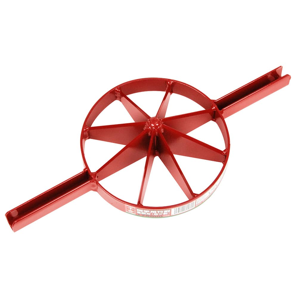 両手用竹割 全鋼刃 8割 175mm メーカー直送 ▼返品・キャンセル不可【他商品との同時購入不可】