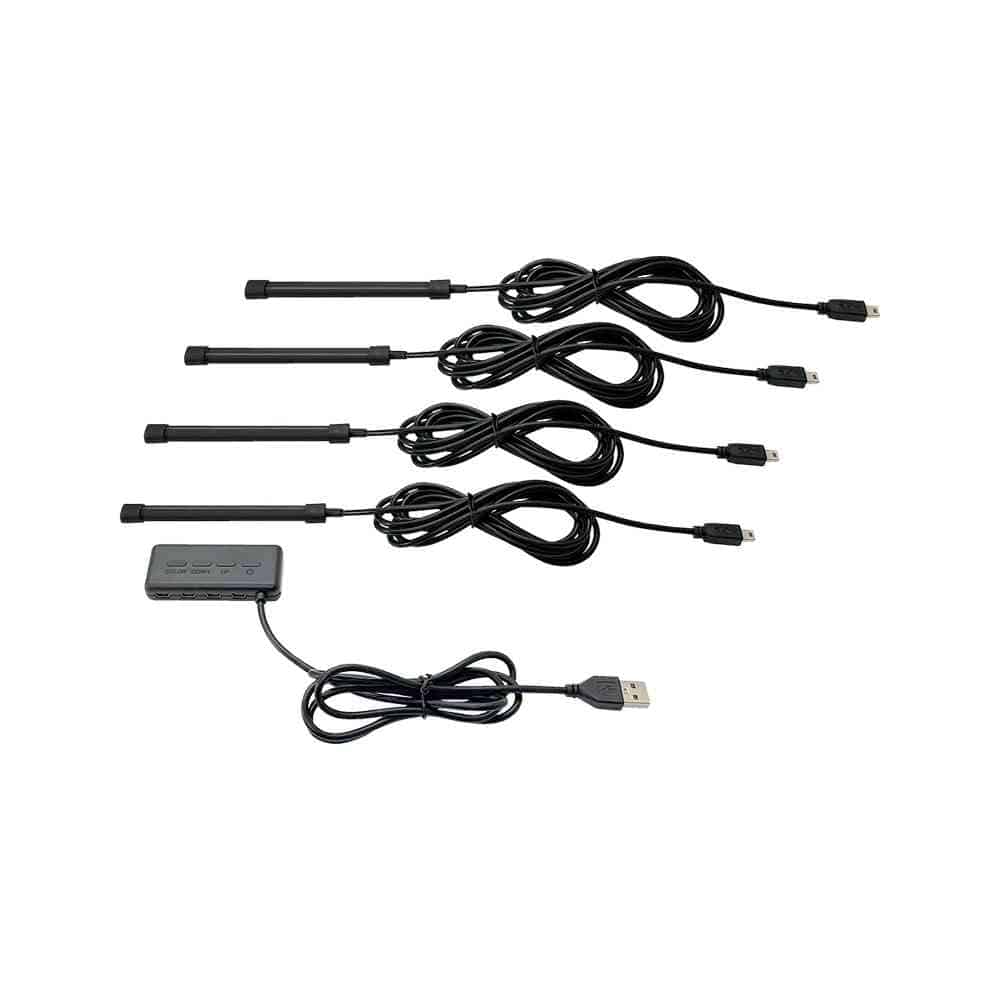 槌屋ヤック レインボーラインイルミショート PF416 4本入り