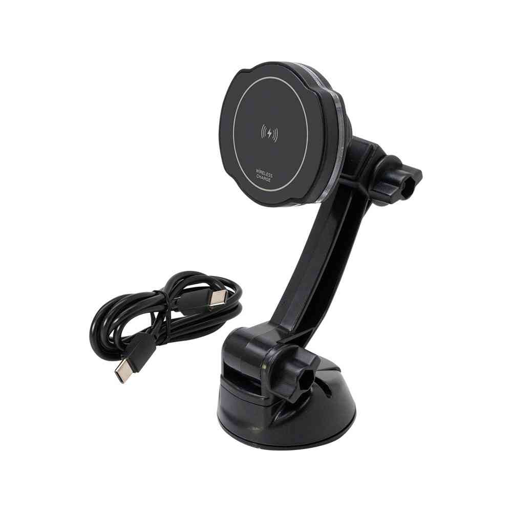 槌屋ヤック ワイヤレスチャージ マグホルダー吸盤 PF417