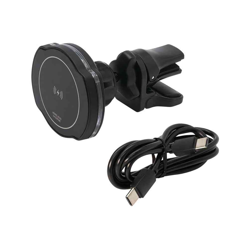 槌屋ヤック ワイヤレスチャージ マグホルダー エアコン PF418