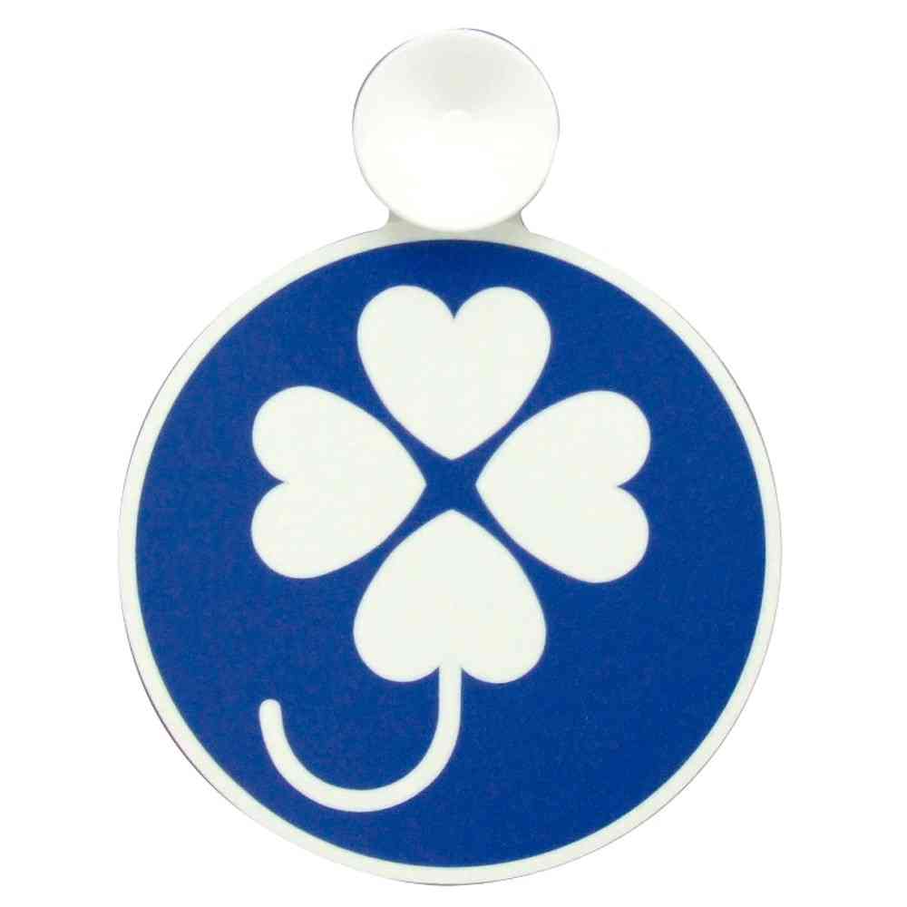 槌屋ヤック クローバーマーク 吸盤タイプ OP350 1枚入り