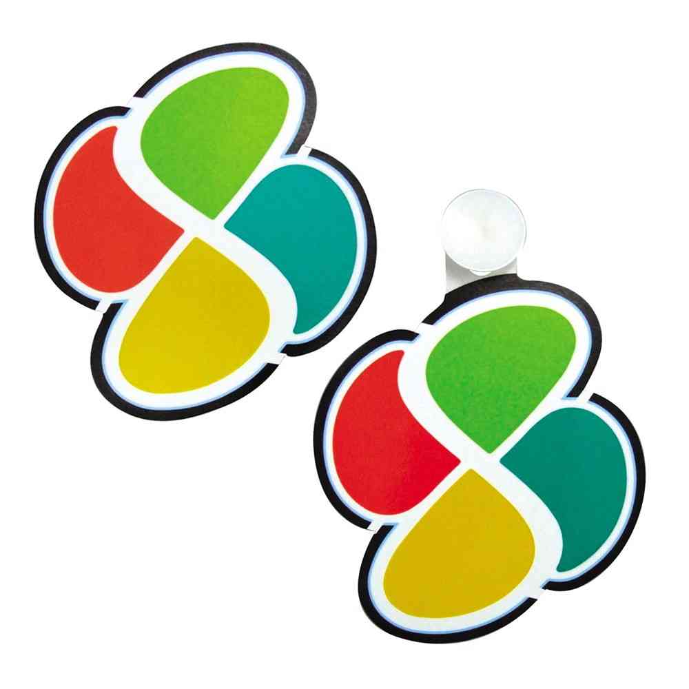 槌屋ヤック 高齢者標識 2種セット マグネット&吸盤 OP370 各1枚入り