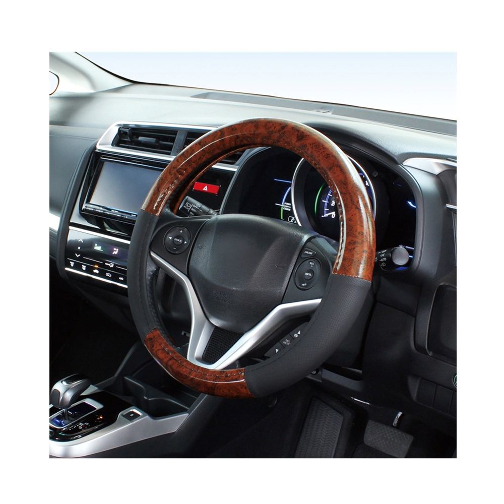 槌屋ヤック かぽっとハンドルカバーウッドコンビS KCW136