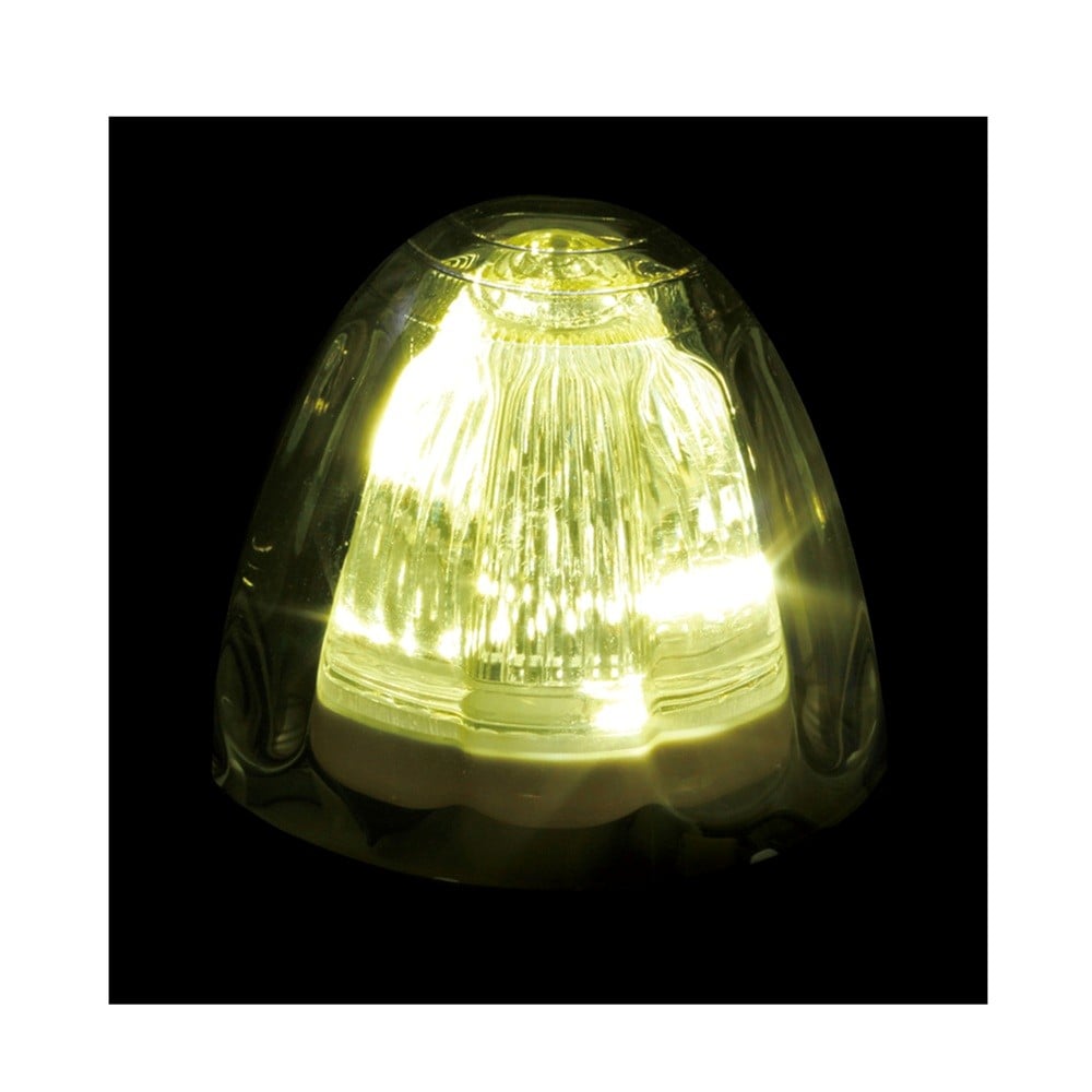 槌屋ヤック LEDドームマーカー イエロー24V CE451