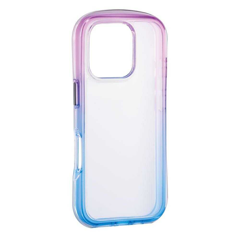サンクレスト iPhone16 Pro AIR SHOCK MAXケース パープル×ブルー i38RiJA03 パープル×ブルー