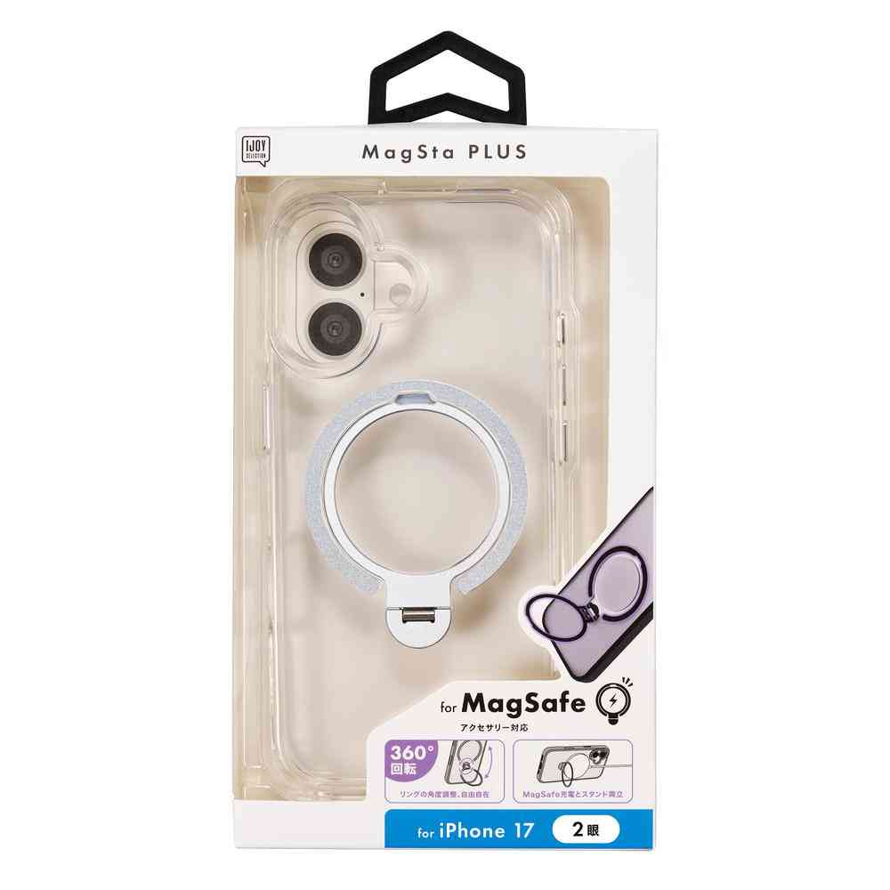 サンクレスト MagstaPlusケース クリア for iPhone17