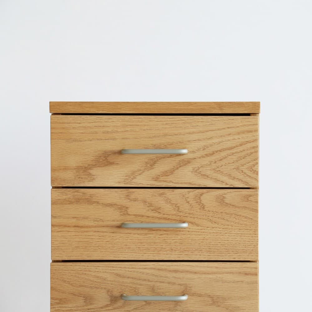 デスクチェスト ドリップデスクチェスト DRK-3458NA-II 【直送品】 返品・キャンセル・他商品と同時購入は不可