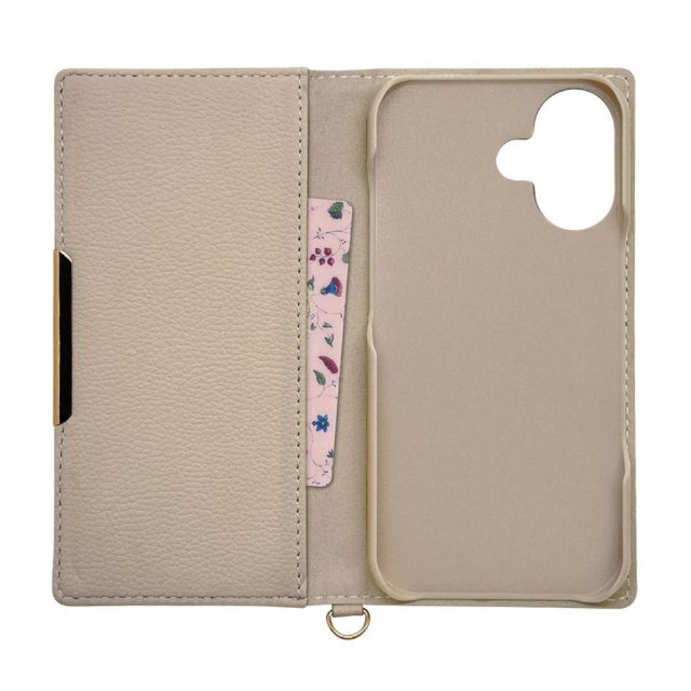 テレホンリース iPhone16 ケース カバー 手帳型 カード入れ大人 iLBe エトープ