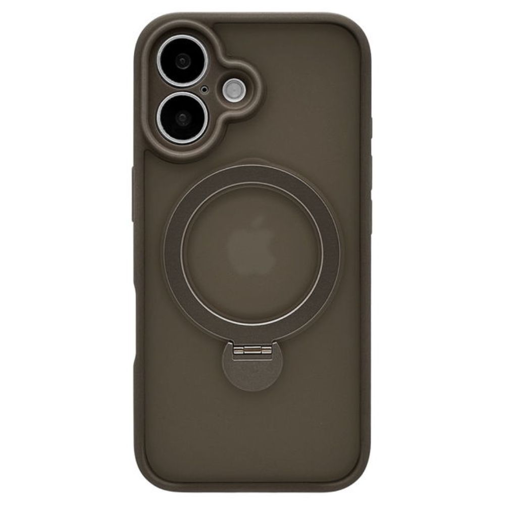 テレホンリース iPhone16 ケース カバー ZEROSAFE Shaft フロストナチュラル