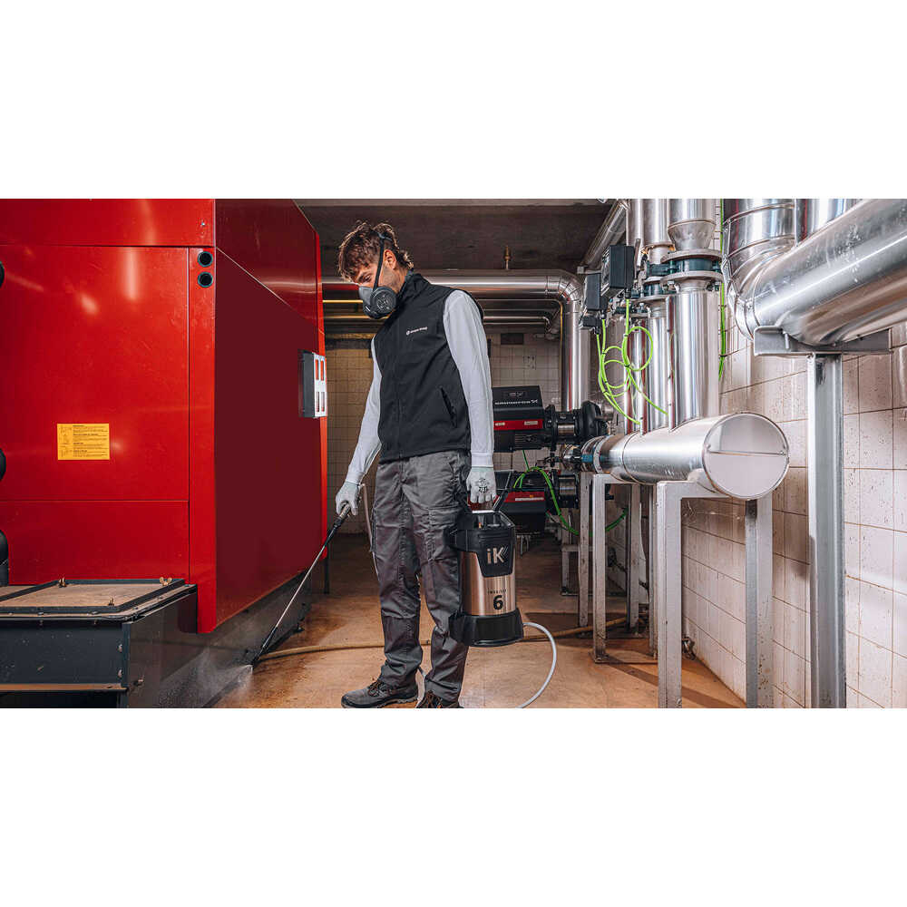 83373 iK 蓄圧式噴霧器 INOX6 メーカー直送 ▼返品・キャンセル不可【他商品との同時購入不可】