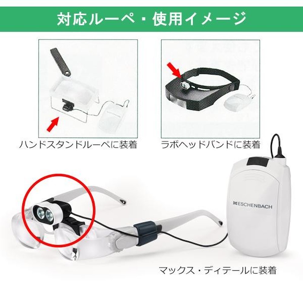 マックス・ディテール用ヘッドライトLED ライト単体 1604-2 【直送品】 返品・キャンセル・他商品と同時購入は不可