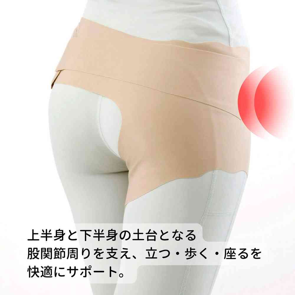 アルファックス お医者さんの股関節ベルトLーLL ベージュ